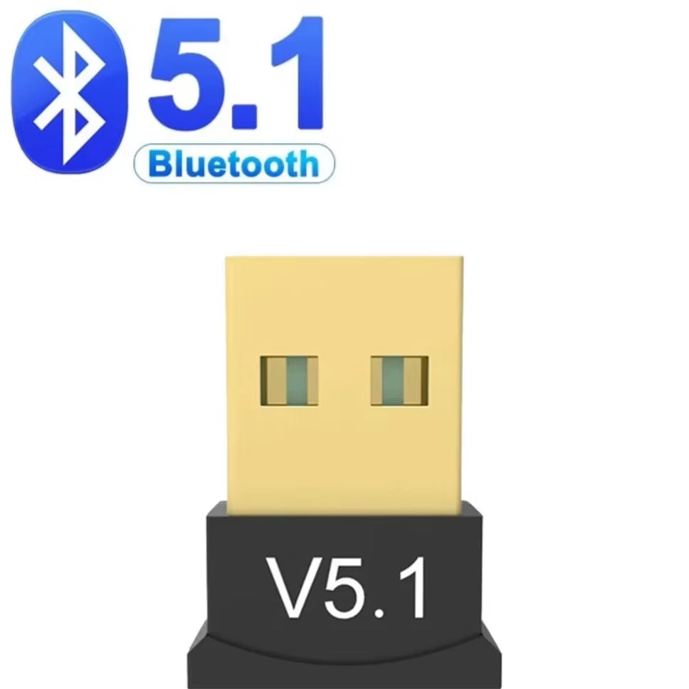 Upgrade Your Audio Experience with the USB Bluetooth 5.3 Transmitter & Receiver Dongle for Seamless Wireless Streaming on Computers and Laptops